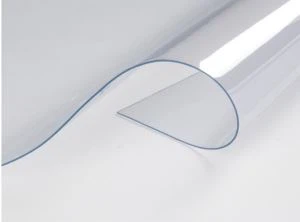 Transparenter PVC-Weichfilm komfortabel und flexibel